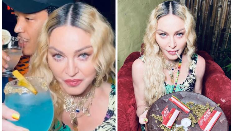 collage Madonna